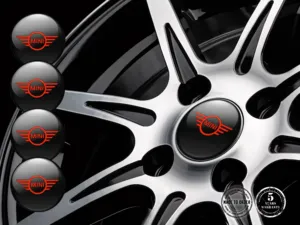 Mini Cooper Édition Décalques Roues Autocollants Résine Personnalisés
